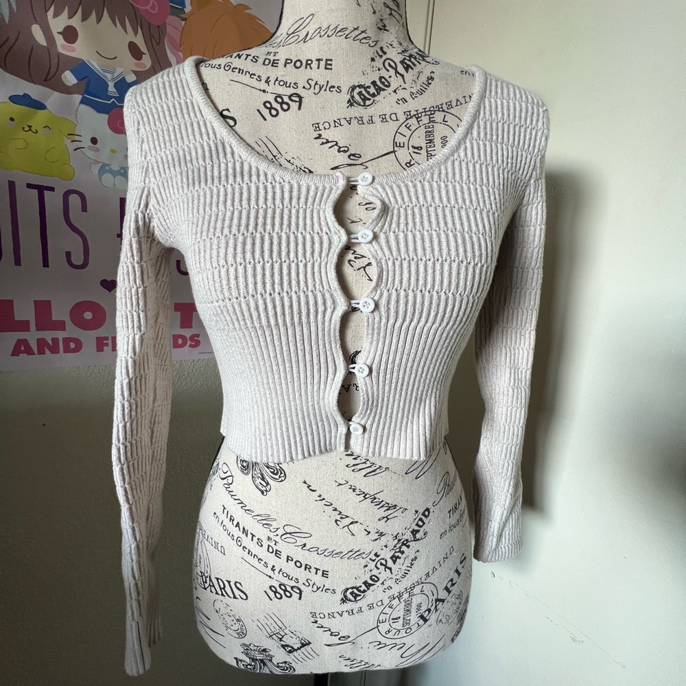 L.A Hearts Long Sleeve Crop Top